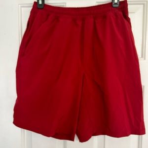 Lululemon Pace Breaker Lined Short 7” Red